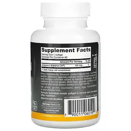 Антиоксидант Jarrow Formulas Убіхінол QH-Absorb, 100 мг, Ubiquinol, QH-Absorb, 60 гелевих (JRW-06019) - мініатюра 2