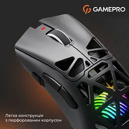 Миша GamePro Genesis Spider Wireless/Bluetooth/USB PixArt PAW3311 Sensor White (GM870B) - мініатюра 7