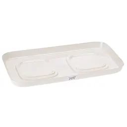 Миски на підставці для собак та котів Ferplast Glam Tray Extra Small пластикові сірі 40x23x4.5 см 400 мл 71908321 - мініатюра 10