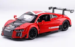 Колекційна металева модель автомобіля Автопром Audi R8 LMS з інерцією, світлом та звуком 1:24 - мініатюра 3