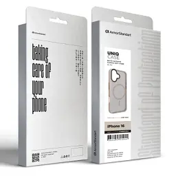 Чохол до мобільного телефона Armorstandart Uniq MagSafe Apple iPhone 16 Titanium Gold (ARM79498) - мініатюра 2