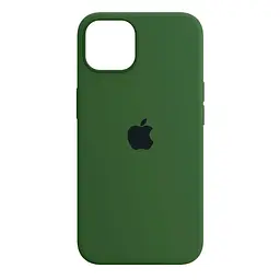 Силиконовый противоударный чехол-накладка для Apple iPhone 15, панель с защитой всего корпуса, софт-тач, virid green, ArmorStandart (ARM69835)
