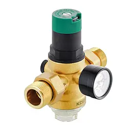 Редуктор тиску з фільтром тонким очищенням та манометром Koer KR.1243 - 3/4" KR3191