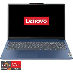 Ноутбук Lenovo IdeaPad Slim 3 15ABR8 7 5825U la 45GHz, Ful HD, 16GB DDR4, 1TB, Без ОС