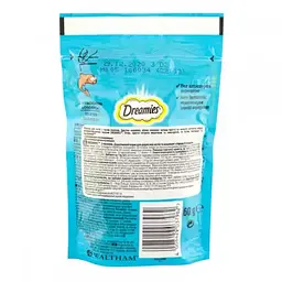 Ласощі для котів Dreamies Cat подушечки з лососем 60 г 037962 - мініатюра 2