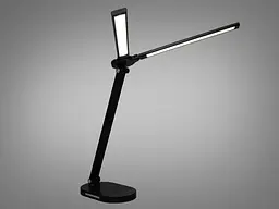 Світильник настільний LED Diasha 5508BK, 14W, чорний, регульована висота, димер, таймер, нічник - мініатюра 3