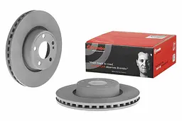 Диск гальмівний вентильований Mercedes C-class, E-class 13-25р Brembo (09.D526.13) - мініатюра 2