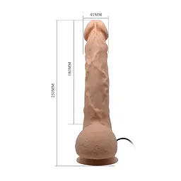 Вібратор - Beautiful Encounter Jason Vibrator Flesh - мініатюра 6