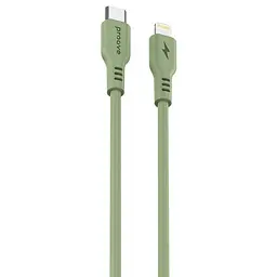 Кабель Proove Rebirth Type-C to Type-С 60W (1m) green
