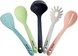 Набір кухонного приладдя Kitchen Utensils 5 предметів, нейлон Kamille 32,5х10 см, 32х7,8 см, 32х7,8 см, 32х7,8 см, 31,5х8 см kuh0007619 - мініатюра 3