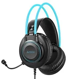 Навушники Fstyler FH200i, Black/Blue A4Tech teh0020166 - мініатюра 2