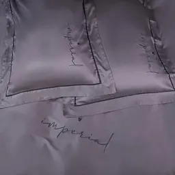 Комплект постільної білизни MirSon Imperial Tencel №06 Gray 2 х 143 x 210 см (2200010755299) - мініатюра 3