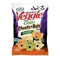 Овочеві чіпси Sensible Portions Gluten-Free Ghosts Bats Sea Salt Garden 12 шт х 14 г - мініатюра 4