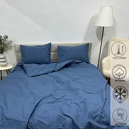 Підковдра Ecotton Super Soft SB-199 фланель Blue 175х215 см (24377) - мініатюра 2