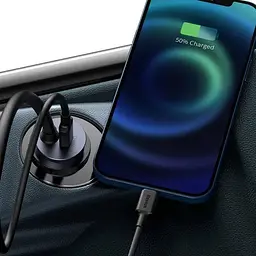 Автомобільний зарядний пристрій Baseus Share Together PPS 2U+2C Gray (CCBT-A0G) [110002] - мініатюра 7