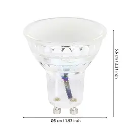 Лампа напівпровідникова Eglo LM_LED_GU10 110296 - мініатюра 2