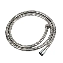 Шланг для душа 1/2" SS розтяжний з підшипником 150-180см AQUATICA XB-9353 (9792040) - мініатюра 1