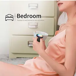 Анальна пробка з вібрацією та підсвічуванням 10X Light Up Rechargeable Anal Plug K000752 - мініатюра 2