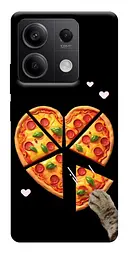 Чохол Demsky Pizza Love Cat для Xiaomi Redmi Note 13 5G