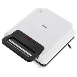 Вафельниця Mesko MS 3091 (1800 Вт) для бельгійських вафель, антипригарне покриття, біла - мініатюра 6