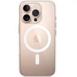 Чохол Clear Case with MagSafe для Apple iPhone 16 Pro Transparent АА [115336] - мініатюра 3