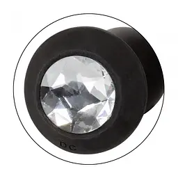 Анальна пробка із вібрацією Crystal Probe камінь прозорий California Exotic - мініатюра 6