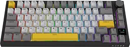 Клавіатура бездротова Ajazz AK820 Pro Gift Switch Black (AK820Pro-G-BGY) - мініатюра 3