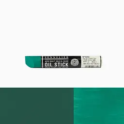 Фарба олійна у формі пастелі Sennelier Oil Stick, 38 мл, S2, Кобальт зелений світлий (Cobalt green light) - мініатюра 2