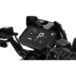Електроскутер Двомісний Crosser CR-21 PRO (2500W 76.8V/40Ah) Чорний - мініатюра 5