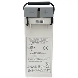 Акумулятор Monbat Front Terminal 12MVR200 AGM 12V 200Ah - мініатюра 2