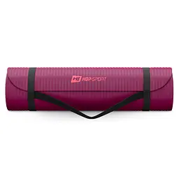 Коврик для йоги Hop-Sport HS-NB010GM NBR 1см ягідний - мініатюра 3