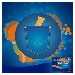 Тампони Tampax Compak Super Plus Duo, 16 шт. - мініатюра 8