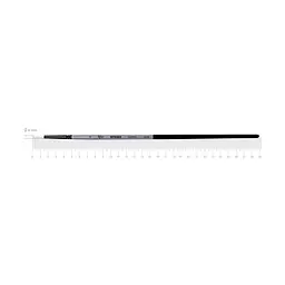 Пензель синтетика кругла Intense 1668R №2 довга ручка ROSA (4823098534914)
