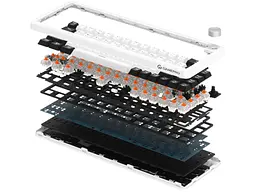 Клавіатура GamePro Asgard Valhalla MK210W Pro White - мініатюра 2