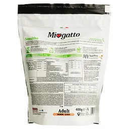 Сухий корм для котів Morando MioGatto Sensitive Monoprotein, лосось, 400 г - мініатюра 3