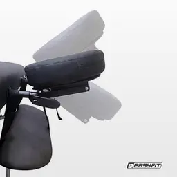 Масажний стіл EasyFit ZenRest-2 кушетка складна Чорна з чохлом - мініатюра 6
