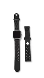 Ремінець BeWatch для смарт-годин Xiaomi amazfit BIP Чорний (1010101) - мініатюра 5