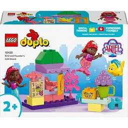 Конструктор LEGO DUPLO® Disney Кав'ярня Аріель і Флаундера 22 деталі (10420)