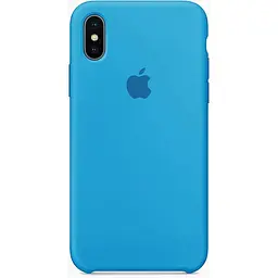 Чохол-накладка Toto Silicone Case Apple iPhone X/XS Light Blue - мініатюра 3