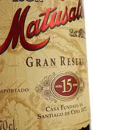 Ром Matusalem Gran Reserva 15 yo, 40%, 0,7 л - мініатюра 4
