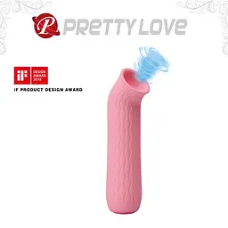 Вакуумний стимулятор клітора Pretty Love Ford 11,6 см (світло-рожевий) - мініатюра 6