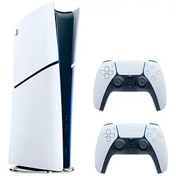 Ігрова консоль Sony PlayStation 5 Slim Digital Edition 1Tb Dualsense UA White (CFI-2016 B01Y)