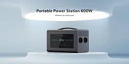 Зарядна станція Marsriva MP6Pro (655.3 Вт/г) 600W / 600 Вт / 655.3 Вт/ч / LiFePO4 (MP6Pro_MARSRIVA) UA - мініатюра 7