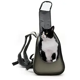 Рюкзак для кота Croci Catmania Tomodachi 40x20x36см до 10 кг помаранчевий (C2178087) - мініатюра 6