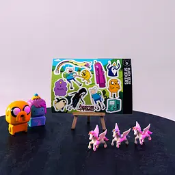 Стікерпак "Adventure Time", Час Пригод, стікери вологостійкі, наклейки, мультик - мініатюра 2
