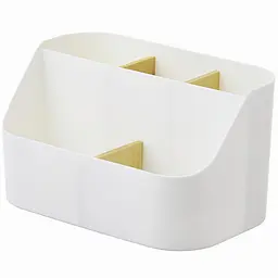 Органайзер для дрібниць МВМ My Home Scandinavia 19х11.6х10.6 см білий (FH-43 WHITE/WOOD)