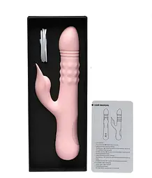 Вібратор з кліторальним відростком INTY Toys – Flirt – Pink INTY Toys INTY-02-009 102009 - мініатюра 4