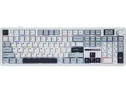 Клавіатура Aula F108 Pro WL/BT/USB White (6978080501318) - мініатюра 4