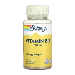 Вітамін B2 (Рибофлавін), Vitamin B-2 100 mg - 100 vcaps