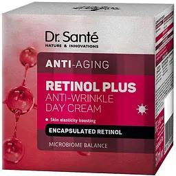 Денний крем проти зморшок Dr. Sante Retinol Plus 50 мл - мініатюра 2